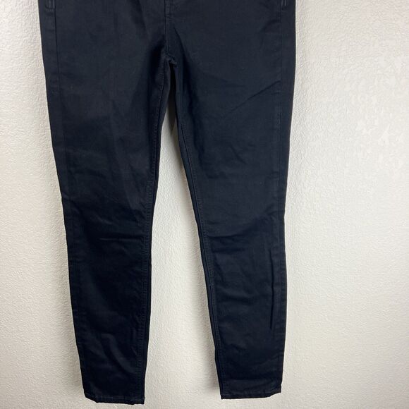 Ayr Jeans Women 26 Black Pants High Rise Skinny Stretch Preppy Classic‎ Capsule - Picture 4 of 14